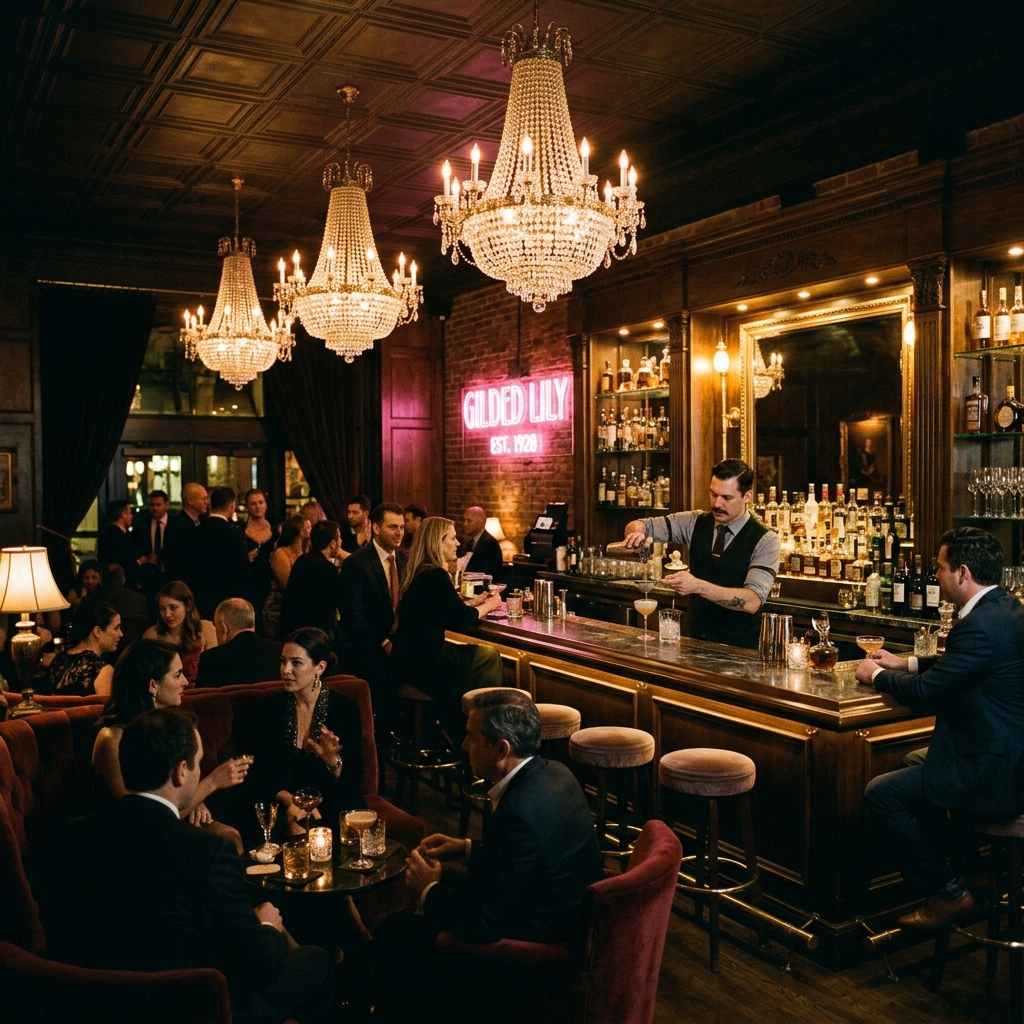 Speakeasy bar